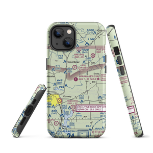 Arkavalley Airport (12A) VFR Sectional  Tough iPhone Case