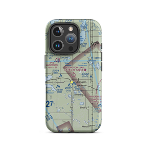 Arlington Municipal Airport (3A9) VFR Sectional  Tough iPhone Case