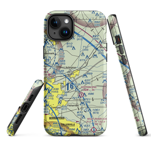 Arlington Municipal Airport (LHC) VFR Sectional  Tough iPhone Case