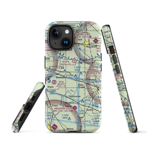 Arrowhead Farm Airport (IN11) VFR Sectional  Tough iPhone Case