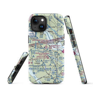 Arrowhead Point Airport (2VA6) VFR Sectional  Tough iPhone Case