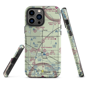 Arthur Airport (1A2) VFR Sectional  Tough iPhone Case