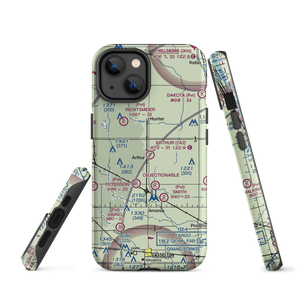 Arthur Airport (1A2) VFR Sectional  Tough iPhone Case