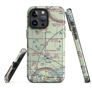 Arthur Airport (1A2) VFR Sectional  Tough iPhone Case