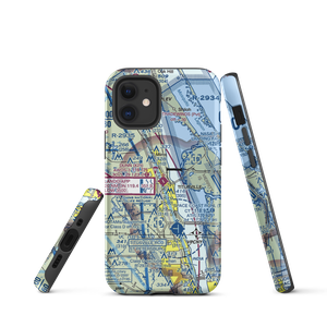 Arthur Dunn Air Park (X21) VFR Sectional  Tough iPhone Case