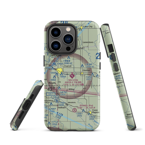 Arthur N Neu Airport (CIN) VFR Sectional  Tough iPhone Case