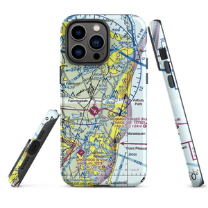 Asbury Park Neptune Air Terminal (ARX) VFR Sectional  Tough iPhone Case