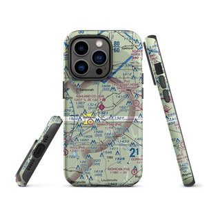 Ashland County Airport (3G4) VFR Sectional  Tough iPhone Case