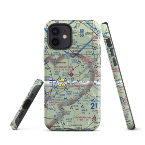 Ashland County Airport (3G4) VFR Sectional  Tough iPhone Case