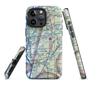 Ashland Landing Farm Airport (MD21) VFR Sectional  Tough iPhone Case