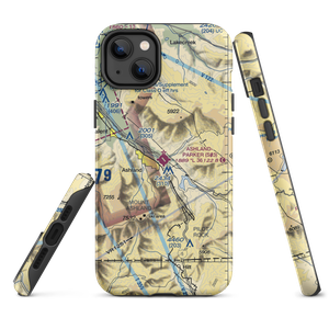 Ashland Municipal Sumner Parker Field (S03) VFR Sectional  Tough iPhone Case