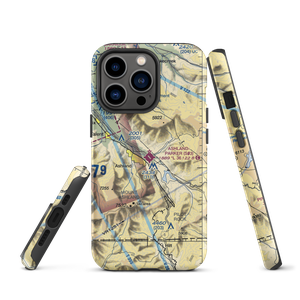 Ashland Municipal Sumner Parker Field (S03) VFR Sectional  Tough iPhone Case