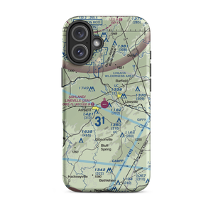 Ashland/Lineville Airport (26A) VFR Sectional  Tough iPhone Case