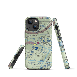 Ashland/Lineville Airport (26A) VFR Sectional  Tough iPhone Case