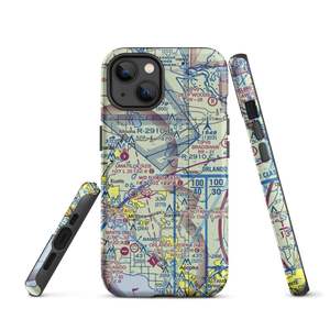 Ashley Field (FL47) VFR Sectional  Tough iPhone Case