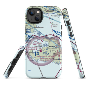 Ashman Island Seaplane Base (1MI0) VFR Sectional  Tough iPhone Case