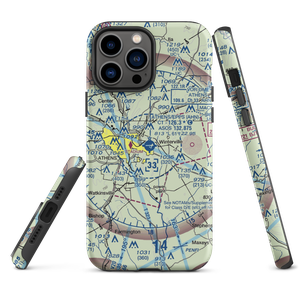 Athens Ben Epps Airport (AHN) VFR Sectional  Tough iPhone Case