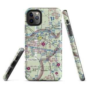 Athens Municipal Airport (F44) VFR Sectional  Tough iPhone Case