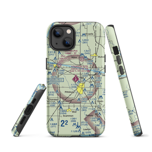 Atkinson Municipal Airport (PTS) VFR Sectional  Tough iPhone Case