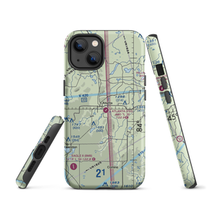 Atlanta Municipal Airport (Y93) VFR Sectional  Tough iPhone Case