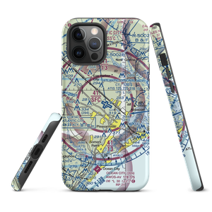 Atlantic City International Airport (ACY) VFR Sectional  Tough iPhone Case