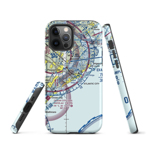 Atlantic City Municipal Bader Field (AIY) VFR Sectional  Tough iPhone Case