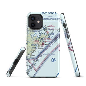 Atlantic Field Mcolf Airport (12NC) VFR Sectional  Tough iPhone Case