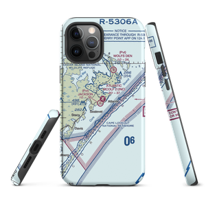 Atlantic Field Mcolf Airport (12NC) VFR Sectional  Tough iPhone Case