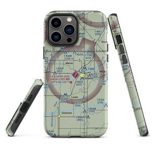 Atlantic Municipal Airport (AIO) VFR Sectional  Tough iPhone Case