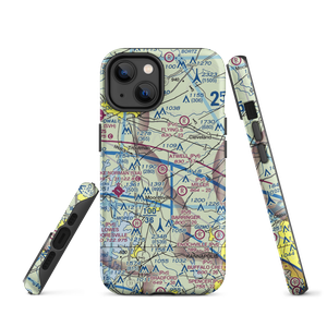 Atwell Airport (1NC2) VFR Sectional  Tough iPhone Case