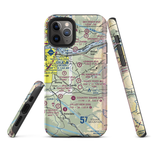 Auberge Des Fleurs Airport (4OR6) VFR Sectional  Tough iPhone Case