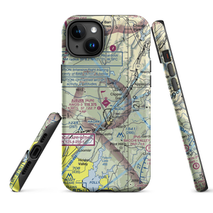 Auburn Municipal Airport (AUN) VFR Sectional  Tough iPhone Case