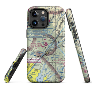 Auburn Municipal Airport (AUN) VFR Sectional  Tough iPhone Case