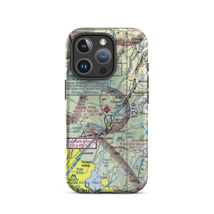 Auburn Municipal Airport (AUN) VFR Sectional  Tough iPhone Case