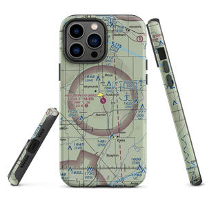 Audubon County Airport (ADU) VFR Sectional  Tough iPhone Case