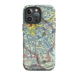 Augusta Regional At Bush Field (AGS) VFR Sectional  Tough iPhone Case