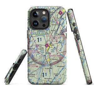 Augusta State Airport (AUG) VFR Sectional  Tough iPhone Case