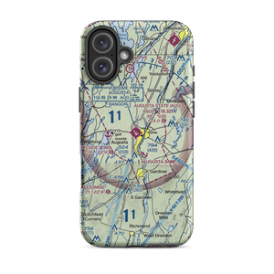 Augusta State Airport (AUG) VFR Sectional  Tough iPhone Case