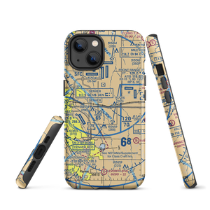 Aurora Airpark (01V) VFR Sectional  Tough iPhone Case