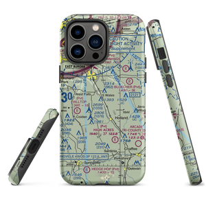 Aurora Balloonport (NY80) VFR Sectional  Tough iPhone Case