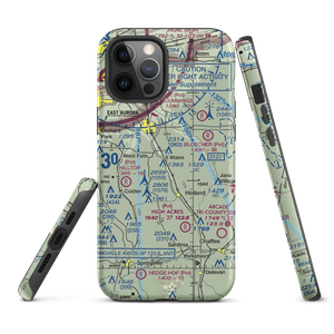 Aurora Balloonport (NY80) VFR Sectional  Tough iPhone Case