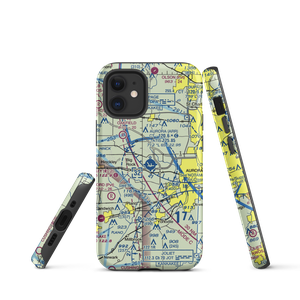 Aurora Municipal Airport (ARR) VFR Sectional  Tough iPhone Case