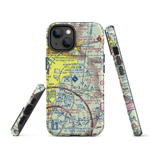 Austin Executive Airport (EDC) VFR Sectional  Tough iPhone Case