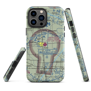 Austin Municipal Airport (AUM) VFR Sectional  Tough iPhone Case