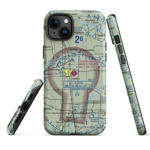 Austin Municipal Airport (AUM) VFR Sectional  Tough iPhone Case