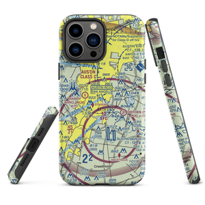 Austin Robert Mueller Municipal (AUS) VFR Sectional  Tough iPhone Case