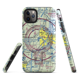 Austin Straubel International Airport (GRB) VFR Sectional  Tough iPhone Case