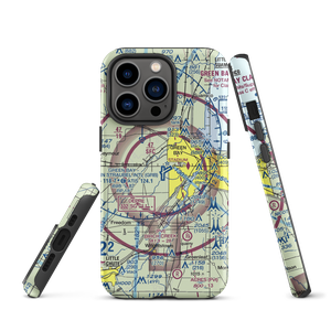 Austin Straubel International Airport (GRB) VFR Sectional  Tough iPhone Case