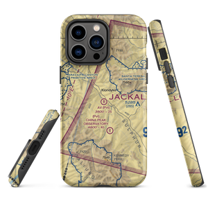 Av Ranch Airport (AN01) VFR Sectional  Tough iPhone Case