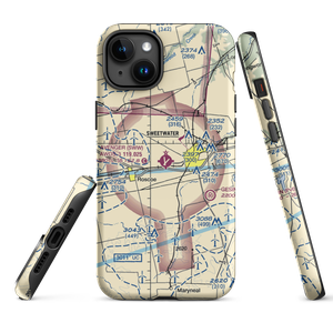 Avenger Field (SWW) VFR Sectional  Tough iPhone Case